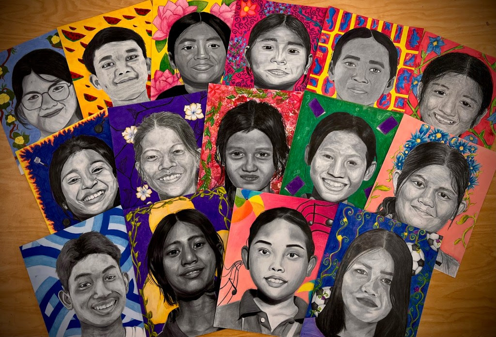 The 2025-2026 Memory Project: Creating Portraits of Kindness for Children in Cambodia